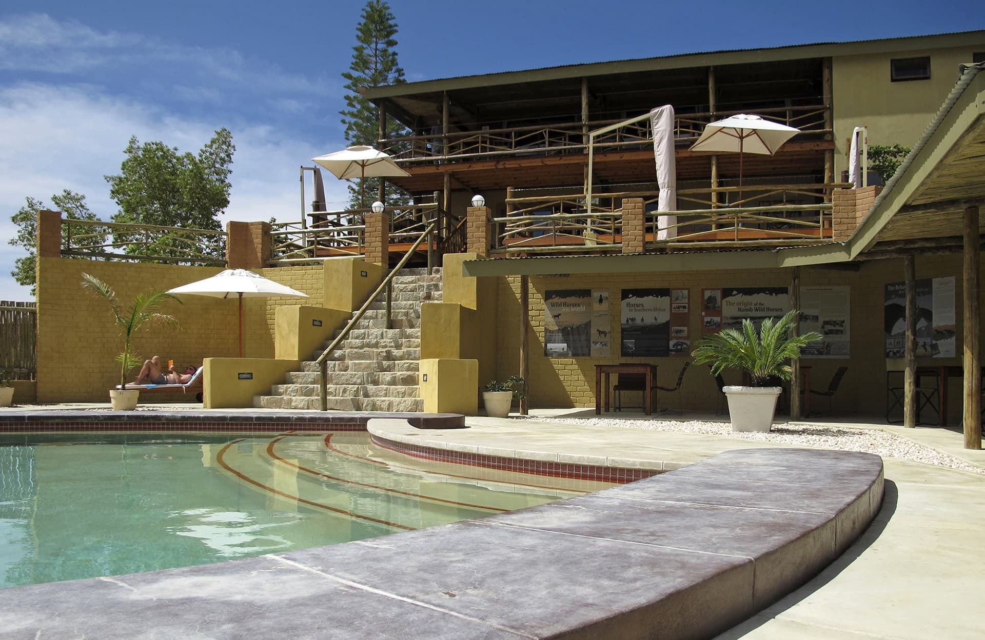 Klein-Aus Vista Desert Horse Inn, hébergement, Namibie